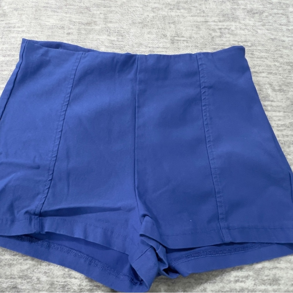 Charlotte Russe High Waist Blue Shorts